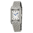 Jaeger LeCoultre Reverso Duetto Silver Dial Stainless Steel Ladies Watch Q2568102