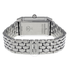 Jaeger LeCoultre Reverso Duetto Silver Dial Stainless Steel Ladies Watch Q2568102