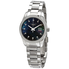 Longines Conquest Classic Black Mother of Pearl Diamond Dial Ladies Watch L22864886 L2.286.4.88.6