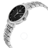 Longines Elegant Black Dial Stainless Steel Ladies Watch L4.310.4.57.6