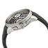 Maurice Lacroix Masterpiece Le Chronographe Grey Dial Black Leather Men's Watch MP7128-SS001-320