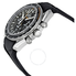 Omega Speedmaster Black Carbon Fibre Dial Chronograph GMT Rubber Men's Watch 321.92.44.52.01.001