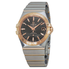 Omega Constellation Automatic Grey Dial Steel and 18kt Rose Gold Men's Watch 12320352006002 123.20.35.20.06.002