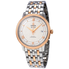 Omega De Ville Prestige Automatic Steel and 18kt Rose Gold Men's Watch 424.20.40.20.02.002