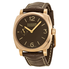Panerai Radiomir 1940 Brown Dial Brown Leather Men's Watch PAM00513