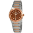 Omega Constellation Manhattan Sun-brushed Brown Diamond Dial Ladies Watch 131.20.29.20.63.001