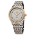 Omega De Ville Automatic Ivory Silvery Diamond Dial Ladies Watch 424.20.33.20.52.003