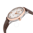 Omega De Ville Ivory Silvery Dial Automatic Men's Leather Watch 424.23.40.20.02.003