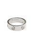 Cartier Love 18 KT White Gold Ring 58 B40847
