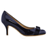 Ferragamo Vara Bow Pump Shoe in Uniform Blue FR01B788539594