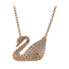 Swarovski Crystal Pave Swan Necklace 5121597