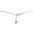 Swarovski Lucy Round Rhodium-Plated Necklace 5370500