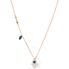 Swarovski Rose Gold Hamsa Hand Necklace 5396882