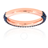 Swarovski Rose Gold Plated Stone Mini Ring- Size 55 5387572
