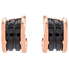 Bvlgari B.zero1 18k Rose Gold and Black Ceramic Earrings 347405