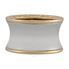 Bvlgari B.zero1 Anish Kapoor Pink Gold and Steel Ring Size 345876