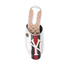 Gucci Ladies Silver NY Web Stripe Slipper 536794 D3VM0 6463