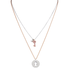 Swarovski Crystal Wishes Key Pendant Set - Pink 5272240