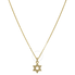 Swarovski Gold-Plated Star of David Necklace 5413412