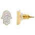 Swarovski Hamsa Hand Stud Earrings 5390501