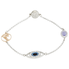 Swarovski Remix Collection Eye Symbol Strand, Purple, Mixed Plating 5365749