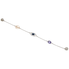 Swarovski Remix Collection Eye Symbol Strand, Purple, Mixed Plating 5365749