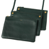 Celine Ladies Trio Bag in Smooth Lambskin- Green 171453ETA.31AN