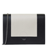 Celine White/Black Frame Bicolor W On Chain 107773AO4.01WB