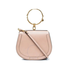 Chloe Chloe Beige Medium Nile Bracelet Bag In Smooth & Suede Calfskin CHC17US300HEU268