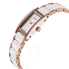 Rado Interal Quartz Mother of Pearl Dial Rose Gold PVD and White Ceramic Ladies Watch R20844902