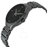 Rado True Automatic Black Dial Black Ceramic Men's Watch R27056722