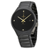 Rado True  Black Dial Black Ceramic Men's Watch R27056712
