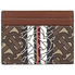 Burberry Burberry Printed Fabeic And Leather Card Holder 8020401