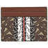 Burberry Burberry Printed Fabeic And Leather Card Holder 8020401