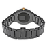 Rado True Thinline Black Dial Black Ceramic Ladies Watch R27741702