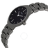 Rado True Thinline Black Dial Gunmetal Ceramic Ladies Watch R27956152