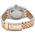 Rolex Datejust 36 Automatic Dark RhodiumDial Men's Steel and 18kt Everose Gold Jubilee Watch 126231DRSJ
