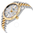 Rolex Datejust41 Silver Dial Steel and 18K Yellow Gold Jubilee Men's Watch 126333SSJ