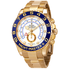 Rolex Yacht-Master II Automatic White Dial Men's 18kt Yellow Gold Oyster Watch 116688-0002