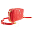 Burberry Bright Red Quilted Lambskin Camera Bag 8021738