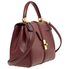 Celine Ladies Burgundy Small 16 Shoulder Bag in Satinated Calfskin 188003BEY.28LB