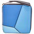 Loewe Loewe Blue Puzzle Square Zip Wallet 121.30.M88.8890