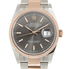 Rolex Datejust 36 Dark Rhodium Dial Automatic Men's Steel and 18k Everose Gold Oyster Watch 126231DRSO