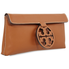 Tory Burch Miller Clutch- Aged Camello 56267-268