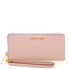 Michael Kors Jet Set Tavel Leather Continental Wallet - Soft Pink 32S5GTVE9L-187