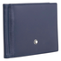 Montblanc Montblanc Meisterstuck 6 CC Leather Wallet with Money Clip - Navy 114548