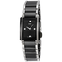 Rado Integral Quartz Black Dial Black Ceramic and Stainless Steel Ladies Watch R20613712