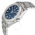 Rolex Oyster Perpetual 36 mm Blue Dial Stainless Steel Bracelet Automatic Men's Watch 116000BLASO