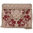 Valentino Garavani Medium Rockstud Spike Bag with Flower Intarsia RW0B0122IBA/E FA5