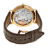 Piaget Altiplano Automatic Silver Dial Brown Leather Men's Watch G0A38131